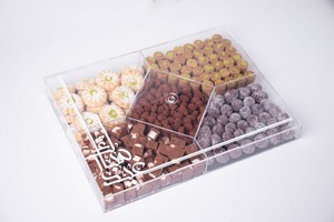 Nuevo Diseño, Juego de Bandejas de Madera con Incrustaciones de Nácar Hechas a Mano, Tamaño Personalizado, Regalo de Ramadán, Caja de Acrílico con Tapa, Caja para Chocolates - Product Image 3