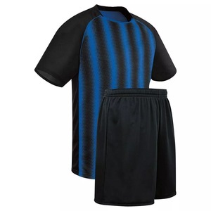 ราคาถูกต่ำ Moq ระเหิดที่กำหนดเองฟุตบอลเครื่องแบบทำจากผ้าโพลีเอสเตอร์ที่มีคุณภาพสูง - Product Image 1