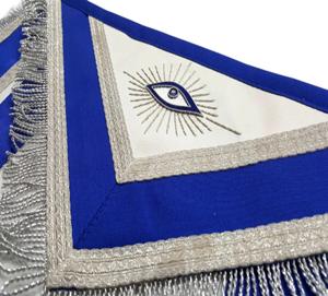 Mandil Ceremonial Masónico con Logotipo Personalizado, Mandil de Alta Calidad para Logia Fraternal - Product Image 2