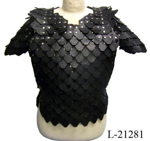 Armure segmentaire en cuir Lorica en cuir médiévale Armure segmentaire Lorica en cuir médiévale Décoration intérieure pour la maison et l'hôtel - Product Image 6