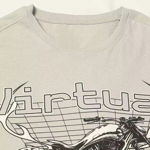 เสื้อยืดสำหรับผู้ชายเสื้อยืดใส่ออกกำลังกายสไตล์ทำตามสั่ง - Product Image 5