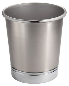 Poubelle fonctionnelle en métal brillant avec cadre durable conçue pour les restaurants, les banquets et les hôtels - Product Image 4