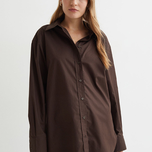 Vestido de franela único informal ajustado de manga larga a la moda, camisa a cuadros, gran oferta, camisa de manga larga para mujer, para mujer con servicio OEM - Product Image 3