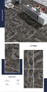 Vendita diretta della fabbrica di piastrelle per pavimenti in porcellana effetto marmo blu lucido 60x120cm miglior prezzo esterno casa interna in legno ispirato - Product Image 2