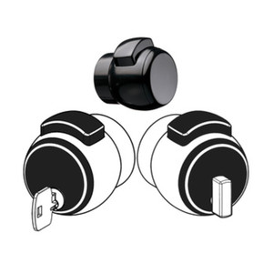 Meroni Pomolo Premiapri Art. 13ne Nero - Product Image 1