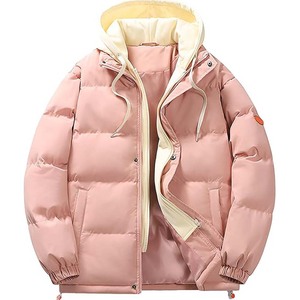 Chaqueta de Invierno Personalizada con Logotipo en el Frente, con Capucha, Cortavientos, Ligera, Antibacteriana, Transpirable, Servicio OEM - Product Image 5