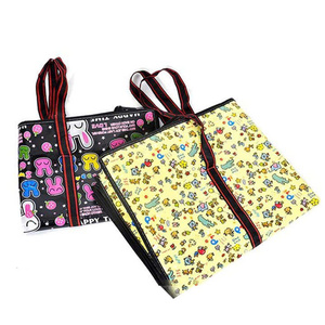 Bolsa de compras tejida PP natural hecha a mano, producto artesanal ecológico para decoración del hogar y uso en supermercados, técnica de costura - Product Image 1