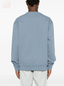 Nuevo diseño elegante Hombres Sudadera de cuello redondo Jersey de manga larga Casual Plain Fleece Top Ropa deportiva cómoda - Product Image 4