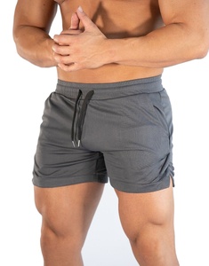 Logo personnalisé hommes Shorts de gymnastique écologique respirant séchage rapide imperméable taille haute vêtements de sport d'été entraînement - Product Image 6