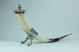 Cuerno para beber vikingo pulido respetuoso con el medio ambiente personalizado hecho a mano estilo Animal Natural tallado recuerdo para el hogar restaurante Hotel - Product Image 6