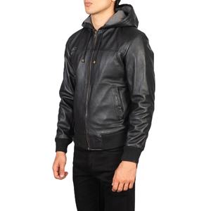 Chaqueta de cuero de manga larga para hombre, chaqueta de diseño a la moda, de alta calidad, al mejor precio - Product Image 4