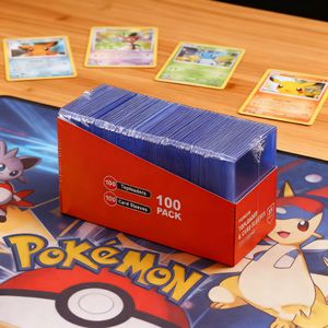 YY Premium Toploader Card Protectors 100 Pack for Trading Cards Plastic Business Card Holder Box - Product Image 5