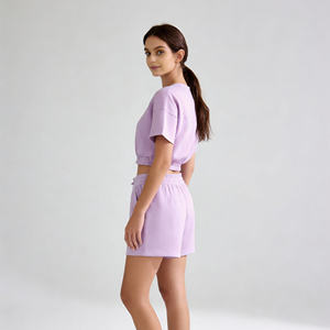 Camiseta Corta de Verano Personalizada para Mujer - Camiseta Deportiva de Manga Corta, Moderna y Versátil - Product Image 2