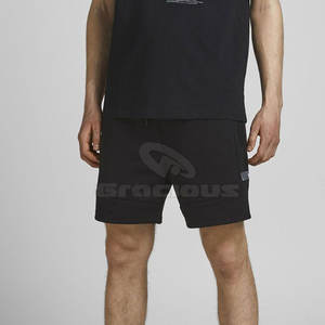 Pantalones Cortos para Hombre Hechos en Pakistán, de Algodón Transpirable, Precio Económico, Color Personalizado, Alta Calidad, Cómodos, Cintura Elástica, Corte Medio, Color Sólido - Product Image 3