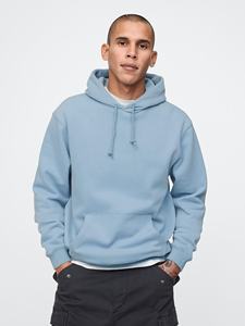 Sweat-shirts 100% coton pour hommes, logo personnalisé, taille ample, sweat-shirt à impression gonflée, polaire d'automne, veste écologique d'hiver - Product Image 3