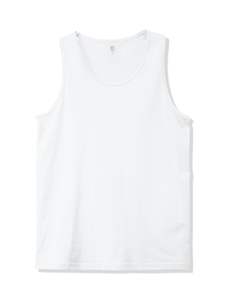 Camiseta sin Mangas de Alta Calidad para Hombre, de Algodón/Fibra de Bambú, para Gimnasio, Ejercicio, Secado Rápido, Transpirable, con Logotipo Frontal - Product Image 2