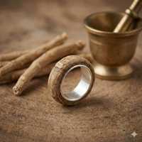 Extrait de racine d'ashwagandha Angutha pressé à froid, cristal sauvage, emballé sous vide, complément alimentaire