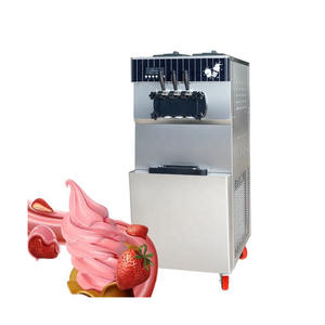 Máquina de helados compacta diseño eficiente potente equipo duradero adecuado para hacer postres congelados - Product Image 6