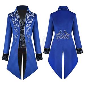 Disfraces bordados personalizados-Cosplay victorianos-mujeres transpirables góticos-Steampunk Tailcoat Velvet-Frock Coats Overcoats - Product Image 3