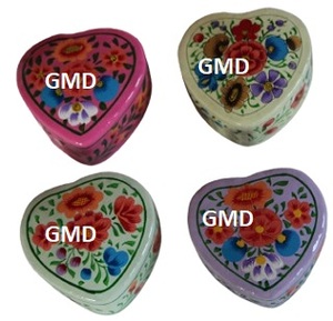 Elegant Kashmiri <b>Paper</b> Mache Mini Home Decor <b>Storage</b> <b>Box</b> for <b>Storage</b> and Decoration - Product Image 3