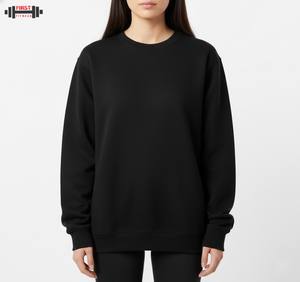 Custom Women Winter Hoodies <b>Sweatshirt</b> Pull Over V-neck Streetwear <b>Fleece</b> 2Pcs MOQ Custom Color High Quality - Product Image 3