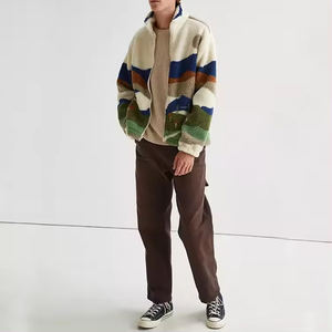 Vente en gros Coupe-vent imperméable avec logo personnalisé dernier cri pour hommes Vestes softshell d'hiver en polaire - Product Image 3