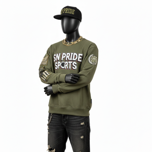 Nuevo Diseño, Sudaderas de Felpa 100% Algodón, Estilo Casual Otoñal, Estampado Personalizado, Bajo MOQ, Precio al por Mayor, Hecho en Pakistán - Product Image 3