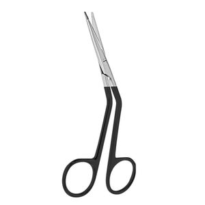 Ciseaux nasaux chirurgicaux industriels de la meilleure qualité Ciseaux de chirurgie en plastique à angle lisse en acier inoxydable noir - Product Image 6