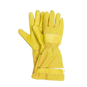 Nouvelle vente d'usine gants de soudage en cuir paume de pistolet avec protection des mains en cuir Durable gants en cuir pour hommes en vente - Product Image 5