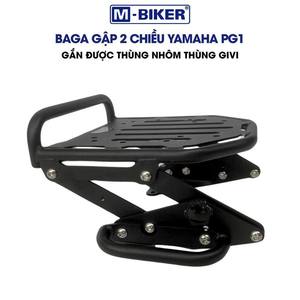 Portaequipajes Trasero Plegable Flexible de Aluminio Yamaha PG1 con Capacidad de Carga de 8 kg para Motocicletas - Product Image 3