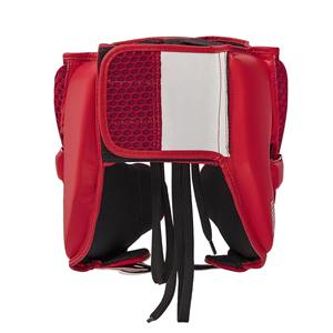 ราคาขายส่ง หมวกกันกระแทกหนังน้ำหนักเบาสำหรับผู้ชาย ดีไซน์ใหม่ หมวกมวยแบบกำหนดเอง อุปกรณ์ป้องกันกีฬา ขายออนไลน์ - Product Image 4