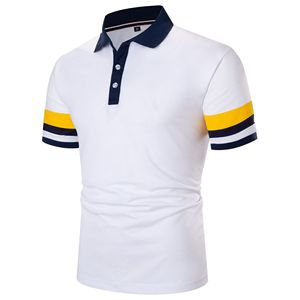 เสื้อเชิ้ตแขนสั้นผู้ชายสไตล์โมเดิร์นและลำลอง |   ผ้าถักจากฝ้าย/ใยไผ่ ลายเรียบพร้อมรายละเอียดลายริบเพื่อความกระชับพอดีตัว - Product Image 5