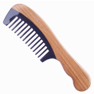 Design Craft India Natural <b>Buffalo</b> <b>Horn</b> Comb Long Handle High Quality Real Touch Styling Tool for Home Decoration Detangling - Product Image 1