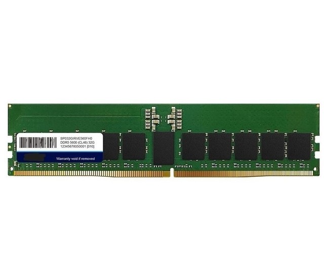 Mintech DDR5 RDIMM 16GB 5600MT/s ECC Memory Module Model AC518-5 for Server Stock Taiwan Non-Private Mold
