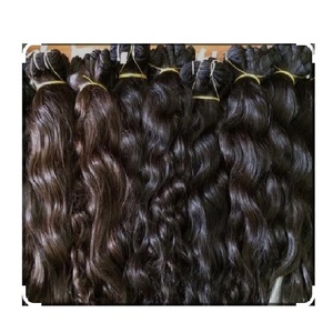 Extension de cheveux malaisiens birmans vierges à cuticules alignées, non traités - Product Image 1