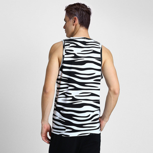 Custom Stylish Sublimation Knitted Tank <b>Top</b> OEM Factory Private Label Streetwear Quick Dry Breathable Soft Fabric Fashion Casual - Product Image 2