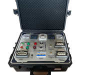 Boîte de contrôle de température double portable 380V 56A pour presse de vulcanisation de bande transporteuse