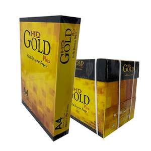 Papel de fotocopia multiusos Premium de excelente rendimiento, 500 hojas de papel de impresora Laserjet/Inkjet de cobre A4 dorado - Product Image 4