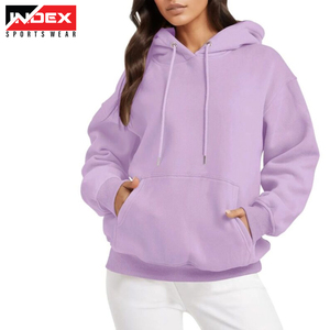 Otoño Invierno Unisex estilo americano cremallera gruesa 100% algodón sudadera cálida suave antiarrugas transpirable logotipo personalizado Sudadera con capucha - Product Image 3