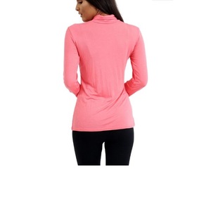 ผู้หญิงคอเต่าแขนยาว 100% Merino ขนสัตว์ฤดูใบไม้ร่วงฤดูหนาวที่อบอุ่นถักเสื้อยืด T เสื้อผ้าคุณภาพดีที่สุดจาก BD - Product Image 3