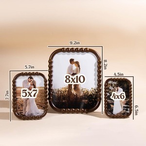 Gran oferta, marco de fotos barroco antiguo dorado, marco de resina clásico, gran oferta, marco de fotos barroco antiguo dorado, clásico R - Product Image 5