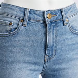 Nouveau design, pantalon évasé en jean pour femme, sur mesure, décontracté, droit, avec logo personnalisé, pantalon tendance - Product Image 4