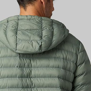 Veste matelassée de taille standard pour homme, meilleure qualité, prix bas, veste matelassée pour homme tendance, coupe-vent, couleur unie - Product Image 5