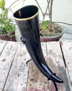 Natural Buffalo Drinking Horn for Drinking Horn With Natural Finishing by crescent crafts - Product Image 2