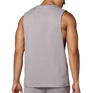 Chaleco Deportivo para Hombre, Sin Mangas, Diseño OEM, Holgado, para Gimnasio y Yoga, con Corte Moderno, Cómodo, Ligero, 180 Gsm, Spandex y Nailon - Product Image 5
