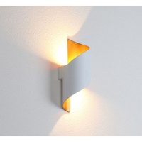 7 Meilleures ventes : Applique murale LED en fer pour salle à manger, design moderne en spirale, écologique, à intensité variable, accessoires d'éclairage et de décoration intérieure