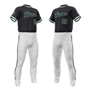 Ropa deportiva de estilo único superior de Pakistán, conjunto de uniforme de béisbol, venta al por mayor, sublimación, uniformes de béisbol transpirables para hombre - Product Image 6