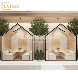 Miễn Phí Thiết Kế Trà Sữa Cửa Hàng Đồ Nội Thất LED Tráng Miệng Bàn Ghế Kết Hợp Đồ Ăn Nhẹ Nhà Hàng Sofa Set Cho Cà Phê Cửa Hàng Phong Cách Không Gian - Product Image 1