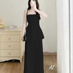 Vêtements femmes ensemble prix d'usine naturel Odm lavable emballage personnalisé du fabricant du Vietnam ensemble long 2 pièces trier - Product Image 4