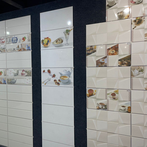 Venta al por mayor de azulejos de cerámica de sublimación personalizados 300*600mm decoración del hogar adorno personalizado blanco azulejos de cerámica de sublimación en blanco - Product Image 1